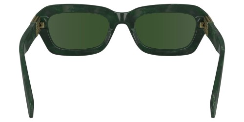 Lanvin LNV667S - 334 - 52 Sonnenbrillen Grün Eckig