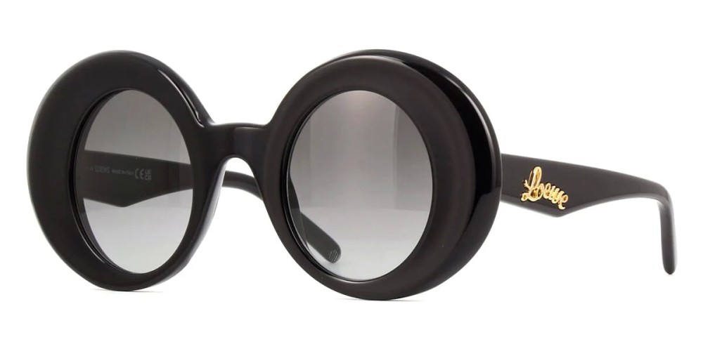Loewe LW40089I - 01B - 44 Sonnenbrillen Schwarz Oval