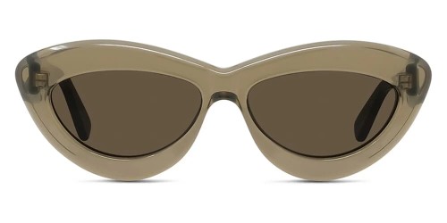 Loewe LW40096I - 96E - 54 Sonnenbrillen Braun Cat Eye