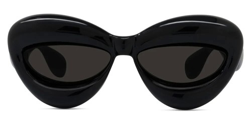 Loewe LW40097I - 01A - 55 Sonnenbrillen Schwarz Cat Eye