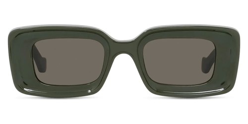Loewe LW40101I - 96E - 46 Sonnenbrillen Grün Eckig
