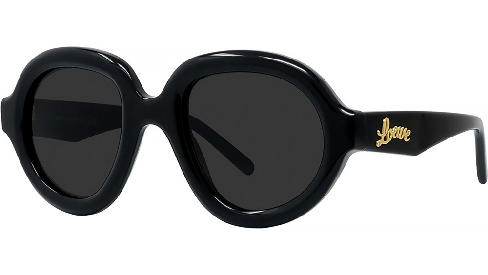 Loewe LW40105I - 01A - 49 Sonnenbrillen Schwarz Kissenform (Abgerundet)