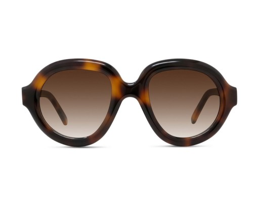 Loewe LW40105I - 52F - 49 Sonnenbrillen Havanna Kissenform (Abgerundet)