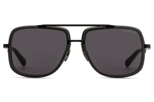 Dita MACH ONE DRX-2030 TITANIUM - V - 59 Sonnenbrillen Schwarz Pilot (Aviator)