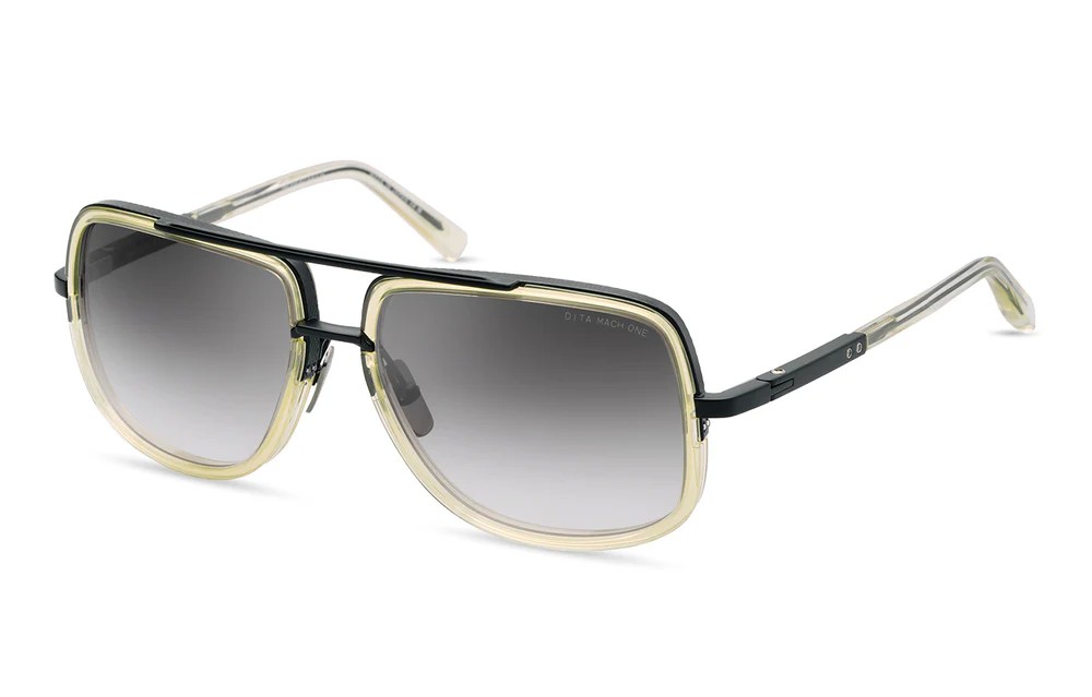 Dita MACH ONE DRX-2030 TITANIUM - W - 59 Sonnenbrillen Pilot (Aviator)