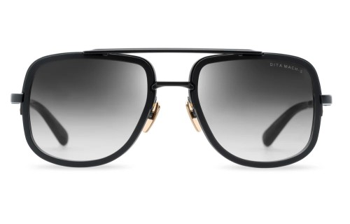 Dita MACH-S DTS412-A - 04 - 55 Sonnenbrillen Schwarz Pilot (Aviator)