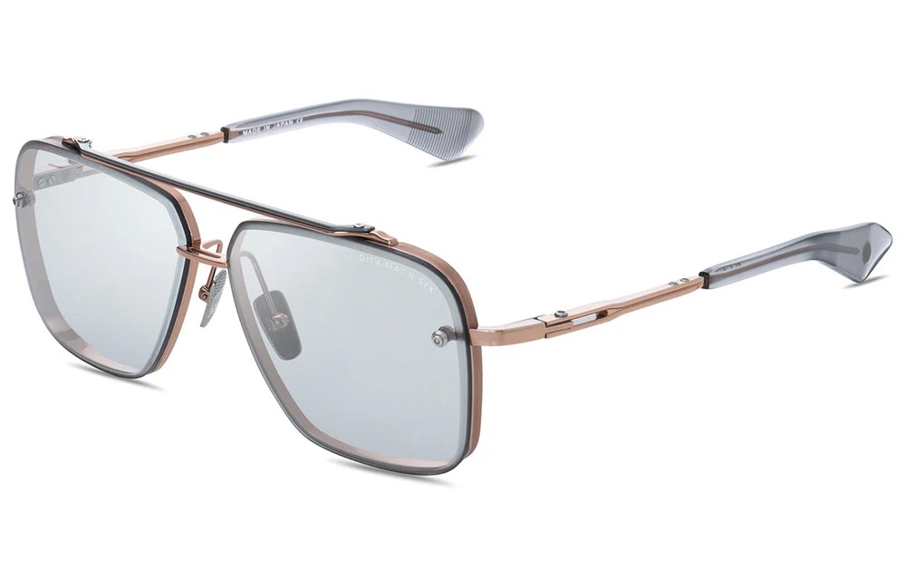 Dita MACH SIX//TITANIUM DTS121 - 02 - 62 Sonnenbrillen Pilot (Aviator)