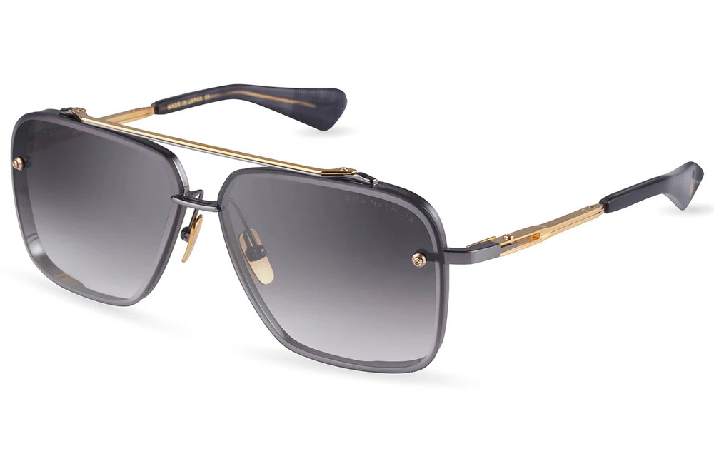 Dita MACH SIX//TITANIUM DTS121 - 05 - 62 Sonnenbrillen Pilot (Aviator)