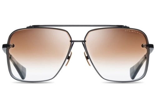 Dita MACH SIX//TITANIUM DTS121 - 03 - 62 Sonnenbrillen Schwarz Pilot (Aviator)