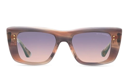 Dita MAHINE DTS437-A - 02 - 53 Sonnenbrillen Havana Eckig