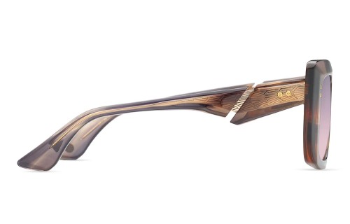 Dita MAHINE DTS437-A - 02 - 53 Sonnenbrillen Havana Eckig