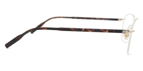 Mont Blanc MB0222O - 006 - 58 Brillenfassungen Havana Eckig