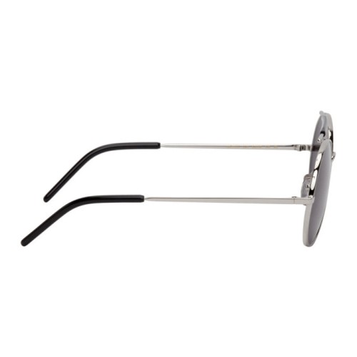 Marni ME115S - 028 - 54 Sonnenbrillen Silber Pilot (Aviator)
