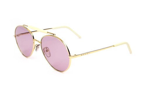 Marni ME115S - 718 - 54 Sonnenbrillen Gold Pilot (Aviator)