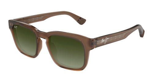 Maui Jim MJ0643S MALUHIA - 003 - 52 - MIT POLARISIERTEN GLÄSERN Sonnenbrillen Braun Eckig