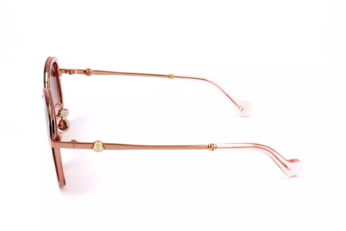 Moncler ML0111-K - 33U - 57 Sonnenbrillen Roségold Abgerundet