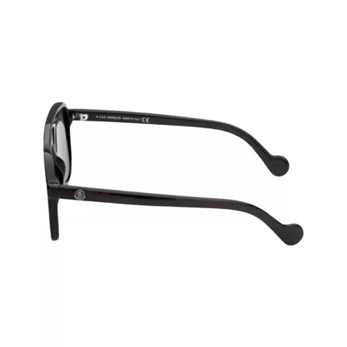 Moncler ML0140 - 01A - 58 Sonnenbrillen Schwarz Pilot (Aviator)