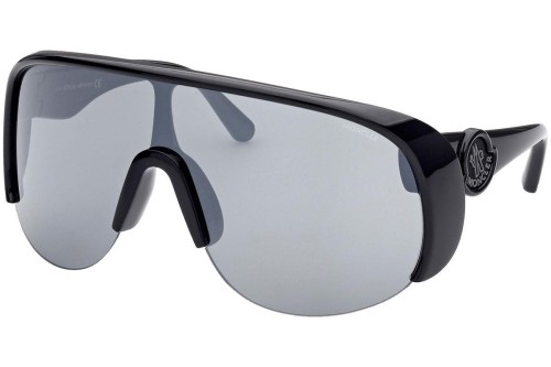 Moncler ML0202 PHANTHOM - 01A - 146 Sonnenbrillen Schwarz Schild