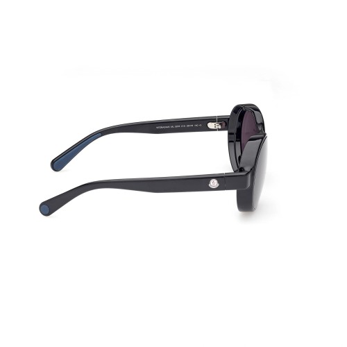 Moncler ML0205 STERADIAN - 01A - 56 Sonnenbrillen Schwarz Oval