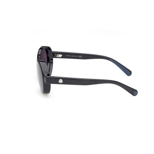 Moncler ML0205 STERADIAN - 01A - 56 Sonnenbrillen Schwarz Oval