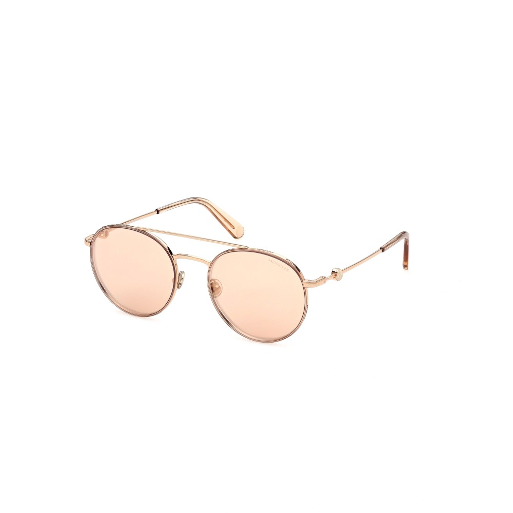 Moncler ML0214 - 33Z - 54 Sonnenbrillen Roségold Pilot (Aviator)