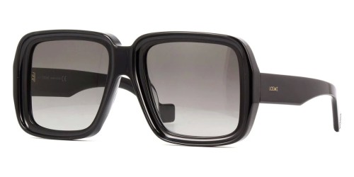 Loewe LW40071U - 01B - 56 Sonnenbrillen Schwarz Eckig