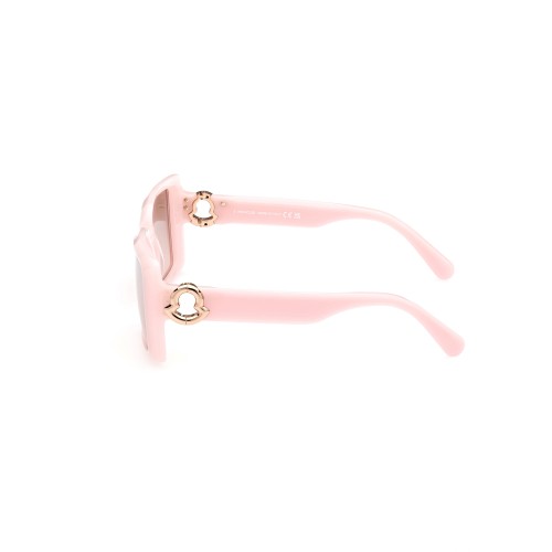 Moncler ML0244 PROMENADE - 72Z - 53 Sonnenbrillen Rosa Eckig
