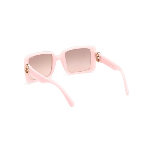 Moncler ML0244 PROMENADE - 72Z - 53 Sonnenbrillen Rosa Eckig