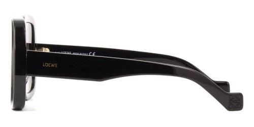 Loewe LW40071U - 01B - 56 Sonnenbrillen Schwarz Eckig