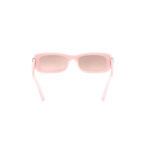 Moncler ML0245 MINUIT - 72Z - 55 Sonnenbrillen Rosa Eckig