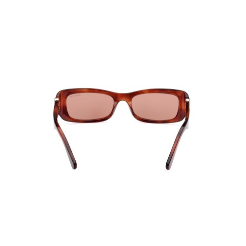 Moncler ML0245 MINUIT - 54E - 55 Sonnenbrillen Havanna Eckig