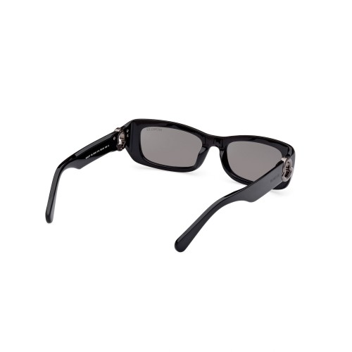 Moncler ML0245 MINUIT - 01A - 55 Sonnenbrillen Schwarz Eckig