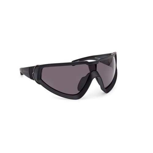 Moncler ML0249 WRAPID - 02A Sonnenbrillen Schwarz Schild
