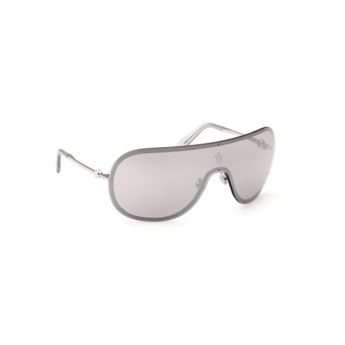 Moncler ML0256 AVIONN - 16C - 138 Sonnenbrillen Silber Schild