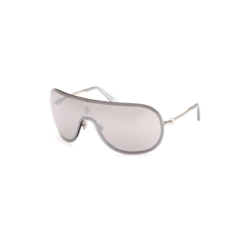 Moncler ML0256 AVIONN - 16C - 138 Sonnenbrillen Silber Schild