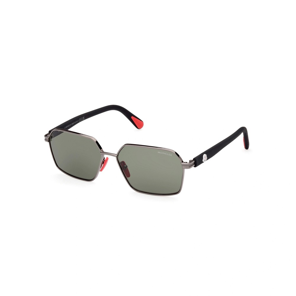 Moncler ML0268 MONTAGE - 12R - 59 - MIT POLARISIERTEN GLÄSERN Sonnenbrillen Eckig