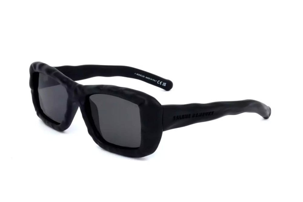 Moncler ML0292-P - 02A - 54 Sonnenbrillen Schwarz Eckig