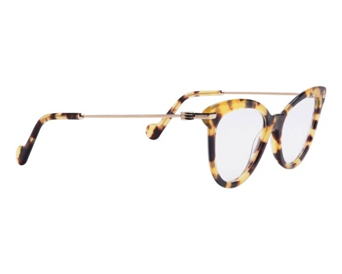 Moncler ML5018 - 055 - 53 Brillenfassungen Havanna Cat Eye
