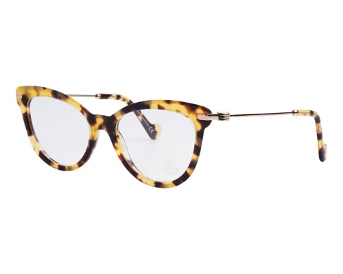 Moncler ML5018 - 055 - 53 Brillenfassungen Havanna Cat Eye