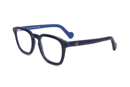 Moncler ML5042 - 092 - 51 Brillenfassungen Blau Eckig