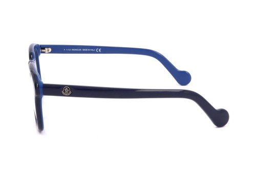 Moncler ML5042 - 092 - 51 Brillenfassungen Blau Eckig