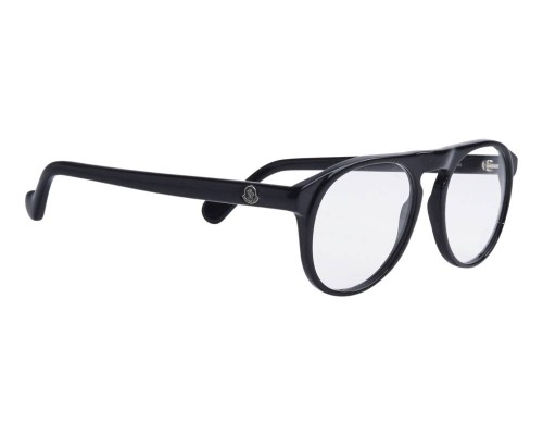 Moncler ML5054 - 001 - 54 Brillenfassungen Schwarz Pilot (Aviator)
