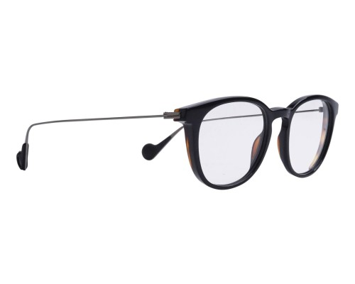 Moncler ML5072 - 001 - 53 Brillenfassungen Schwarz Kissenform (Abgerundet)