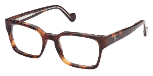 Moncler ML5085 - 056 - 54 Brillenfassungen Havanna Eckig