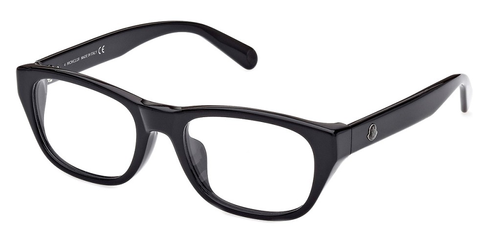Moncler ML5158-D - 001 - 53 Brillenfassungen Schwarz Eckig