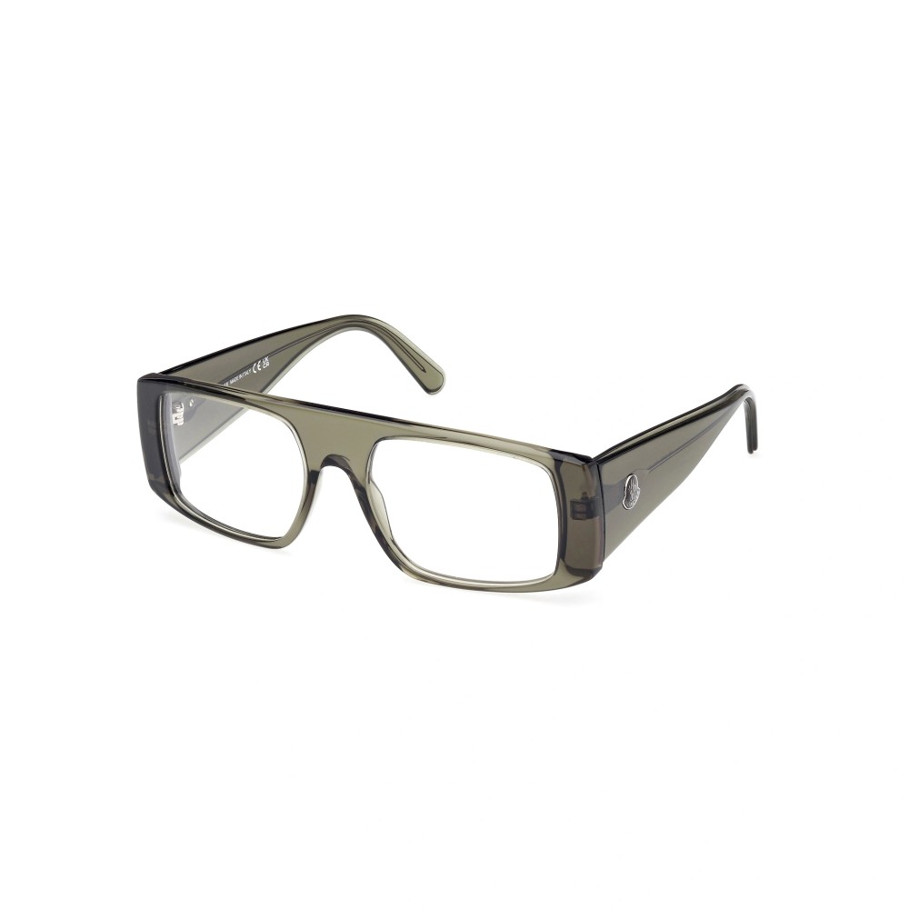 Moncler ML5186 - 096 - 55 Brillenfassungen Grün Eckig