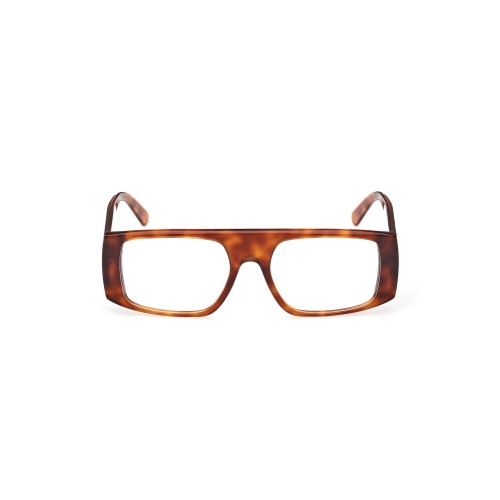 Moncler ML5186 - 052 - 55 Brillenfassungen Havanna Eckig