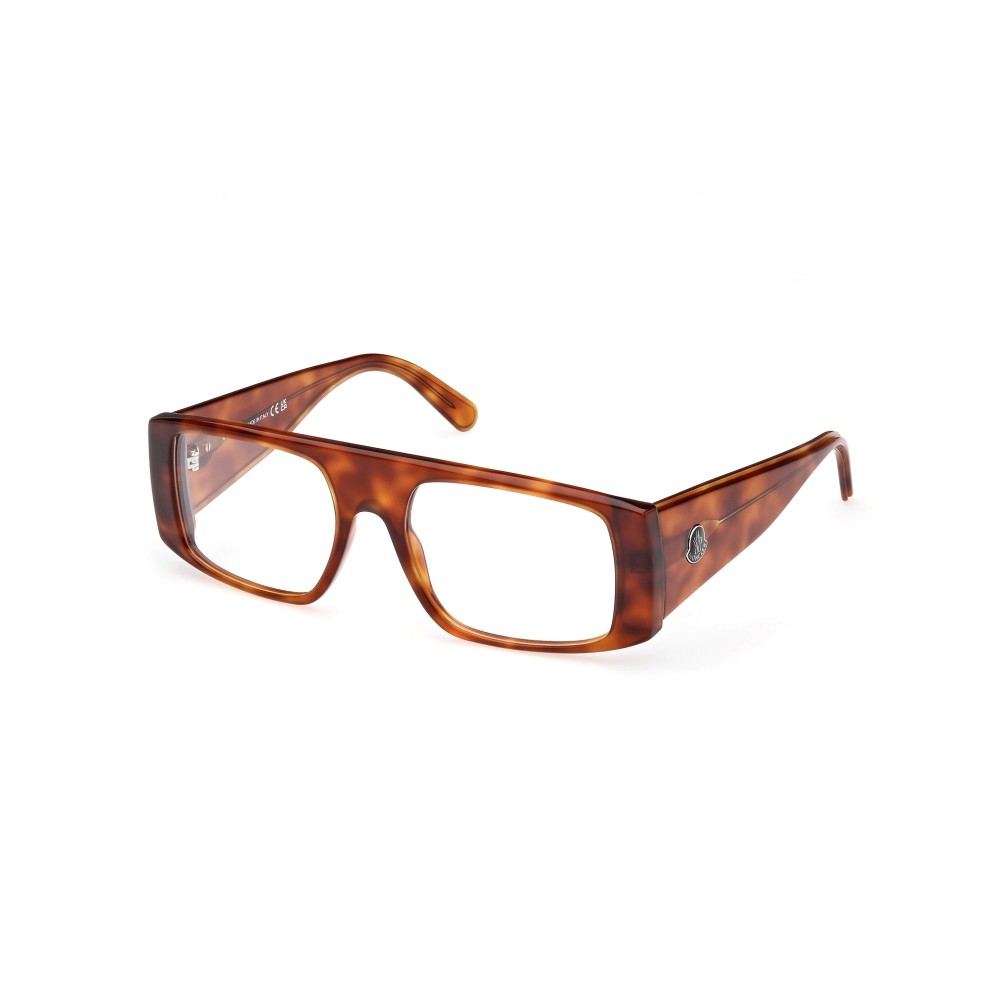 Moncler ML5186 - 052 - 55 Brillenfassungen Havanna Eckig