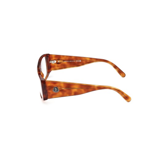 Moncler ML5186 - 052 - 55 Brillenfassungen Havanna Eckig
