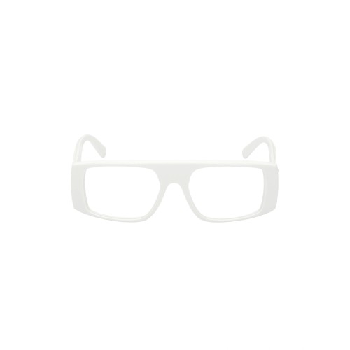 Moncler ML5186 - 021 - 55 Brillenfassungen Weiß Eckig